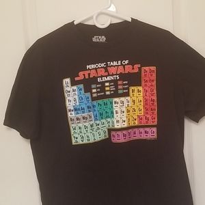 Star wars periodic table t shirt